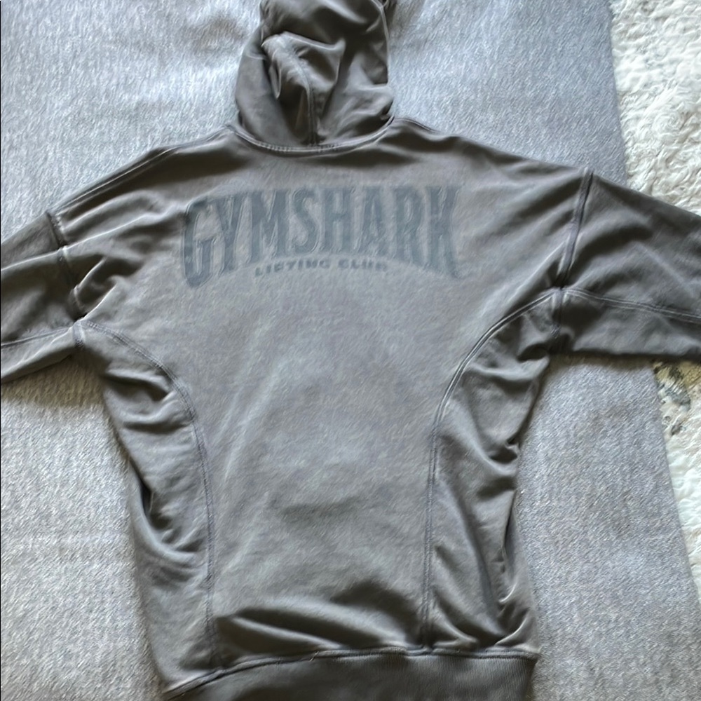 Men's M Gymshark concrete hoodie - Picture 3 of 3